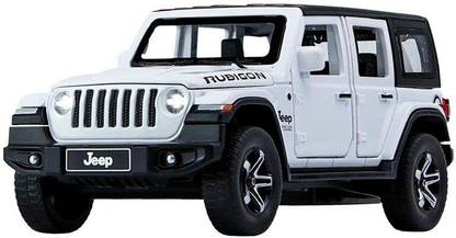VINDHYA Exclusive Alloy Metal Pull Back Die-cast Car Auto Toy for Kids (Jeep- White)