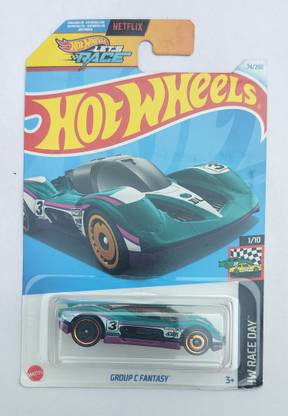 HOT WHEELS HW RACE DAY 1/10 GROUP C FANTASY TOY CAR