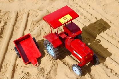 KDT Unique Tractor trolley toy