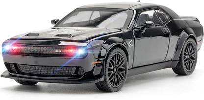 Just craft 1: 32 Scale Dodge Challenger Hellcat Toy Model Car for Kids Diecast Model Car