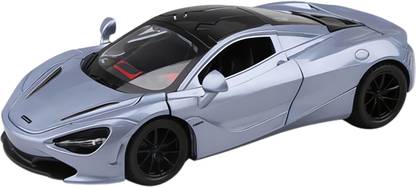Lumo Brilliant Toys McLaren 720 Diecast Metal Car Model - 1:32 Scale Pull Back Toy