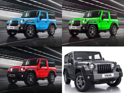 Ssc S.S.C. BEST Pull Back MAHINDRA THAR CAR for Kid|with Opening Door|GAADI 43