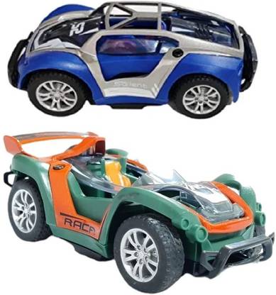 HALO NATION Pullback Car Modified Sports Car Concept Diecast Car Assembly Car Change Design