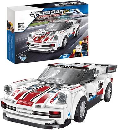 Magicwand Lego Compatible Porsche Car Building Blocks & Adults 285 Pcs
