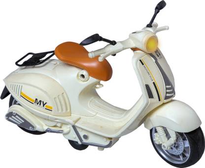 HASHFLOW Pull Back Sound and Light Music for Diecast Bike 1/10 Little Sheep Scooter