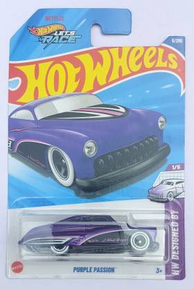 HOT WHEELS HW DESIGNED BY 1/5 PURPLE PASSION TOY CAR