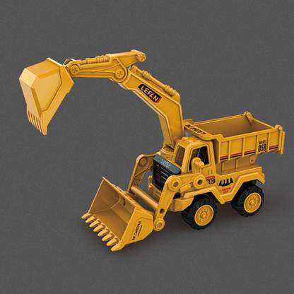 UKAXA excavator engineering Unbreakable for Kids Toy Truck Bulldozer Building Vehicles