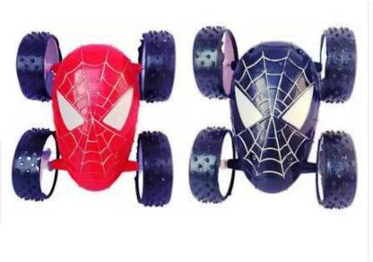 Anika Climb Over Spiderman Car -2 pcs (Sent as per Available Colours in Stock)