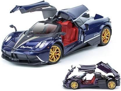 Devdhan 1:24 Pagani Huayra Car with Open Door Vehicles, Sound and Lights Diecast Toys