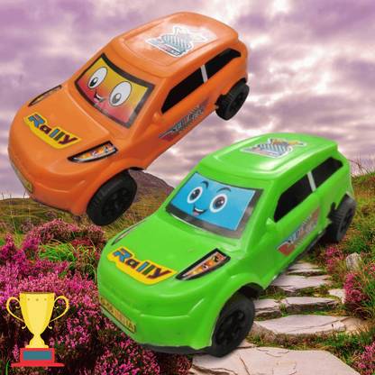 Rally lastic Power Friction Pull Back, Push and Go Car-149