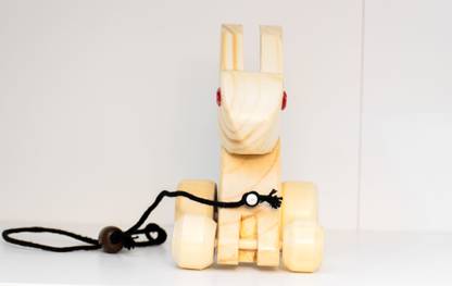 BommaToys Rabbit Pull Along (small)