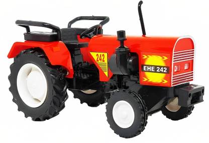 SABIRAT Farm Tractor for Kids, Realistic Body Graphics, Pull Back Action, No Sharp Edges