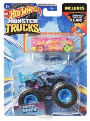 HOT WHEELS MONSTER TRUCKS MEGA-WREX VEHICLE (PACK OF 2)