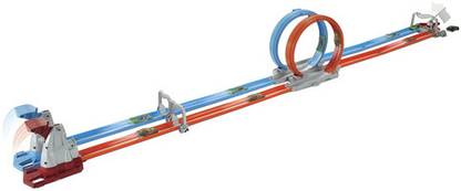 HOT WHEELS Double Loop Dash Playset