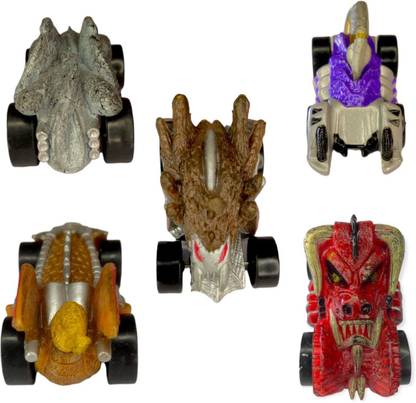 toyeez Haunted Racers Die Cast Metal Car set of 5