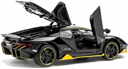 Storio Cars 1:32 Diecast Metal Pullback Toy car for Kids Best Gifts Toys for Kids Boys - Black