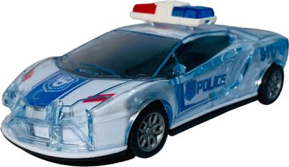 A R ENTERPRISES Police Car with Lights, Powered, Music and Siren Sound Car Toy for Kids