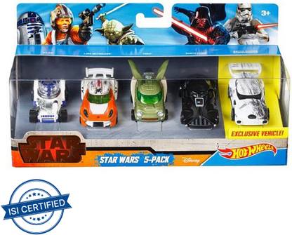 HOT WHEELS Hotwheels Star Wars 1:64 5 Pack Cars