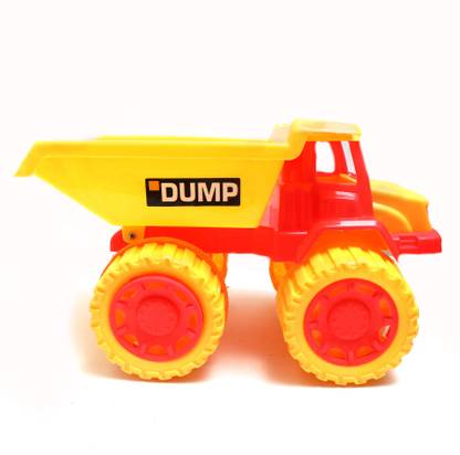 MORRIS'S TOYS Powered Dumper Engineering Construction Yellow Big Truck Toy