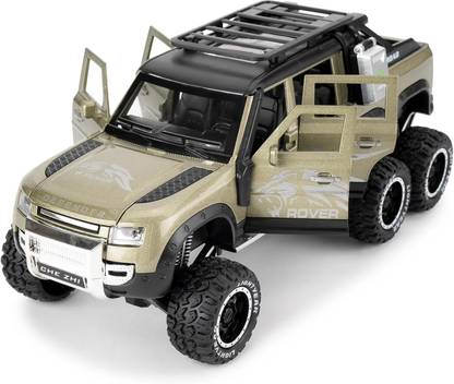 DUVEXA Defender Toy Car 6x6 Wheel Diecast Metal Model Car