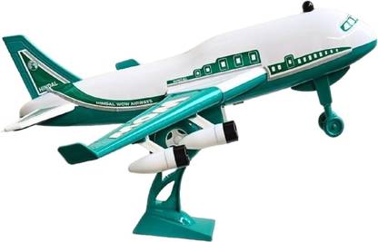 KTRS Big Size Push & Go Aeroplan With Foldable Wings