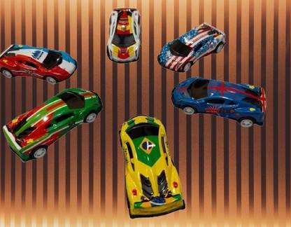Harsun CHIKARA SUPPER MINI TOY CAR FOR CUTY PIE WITH 6 MINI CAR