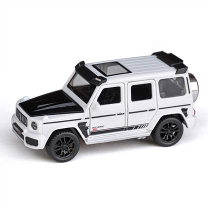 DEZICON ECOM 1:32 Scale Die-cast Metal Model Bugatti Divo Sport Pull Back Car Toy with Openable Doors, Light and Sound Effects for Boys Girls Kids ( Brabus 700)