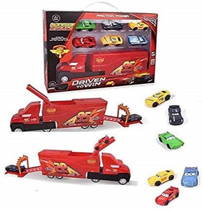 Skstore 7 pixar cars 3 lightning mcqueen jackson storm mack uncle truck 1:55