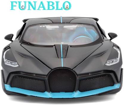 FUNABLO Bugatti Divo Exclusive Alloy Metal PullBack Diecast Car Metal Pullback Toy car