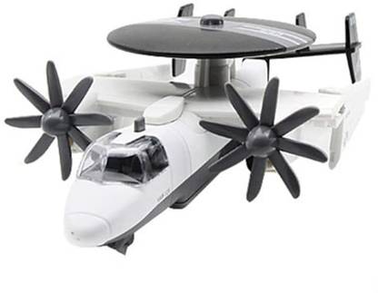 deoxy Diecast Alloy Metal Army Fighter Plane Model Light & Sound Airplane Toy for Kids