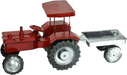 AKI Big Size Toy Tractor for Kids Unbreakable Plastic Material Multicolour