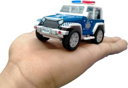 Caught Trendy Attractive Action Jeep Ranger Police Model Toy Car
