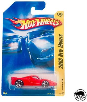 Mattel hotwheels Ferrari fxx 2007 new models (red) pack of 1