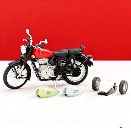 Ignite 1:15 Scale Royal Classic 350 Die-cast Bullet Enfield Bike Alloy Toys for Kids