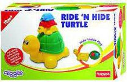 FUNSKOOL Giggles Ride 'n Hide Turtle