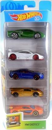 Mattel hotwheels HW exotics 5 pack (pack of 1)