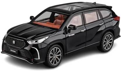 SARJUDAS ENTERPRISE 1:24 Toyota Crown Kluger Toy Car Model, Diecast Collectible Pull Back Model Car