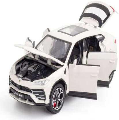KTRS Lambo Urus Big SUV Model Car 1:24 Diecast Metal Light and Sounsd Pull Back