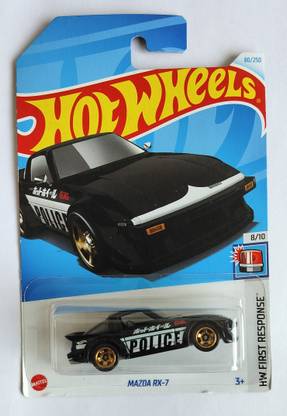 HOT WHEELS HW FIRST RESPONSE 8/10 MAZDA RX-7 TOY CAR
