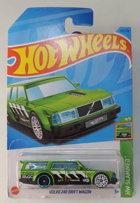 HOT WHEELS VOLVO 240 DRIFT WAGON 4/5 HW SLAMMED 245/250 EDITION 2024