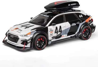 SARJUDAS ENTERPRISE 1:24 Audi RS6 Modified Diecast Metal Pull Back Car with 6 Openable Doors