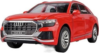 KIDSNEY Diecast Audi Q8 Toy Car Scale Model,Pull Back Vehicles Alloy Simulation Supercar