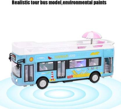 Bestie Toys Luxury Bus Metal Body Light & Music, Toy For Kids.