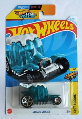 HOT WHEELS FAST FOODIE 2/5 DESSERT DRIFTER TOY CAR