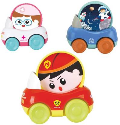 Hencebries Striker Car Set-Toddler Activity Toys (Pack of 3)