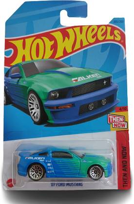 HOT WHEELS THEN AND NOW 4/10 07 FORD MUSTANG 205/250 Die Cast Car New Edition 2023