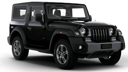 Zenex store Thaar Jeep car Toy Kids Die-Cast Thar Openable Doors Pullback & go
