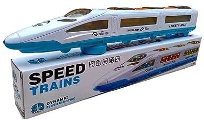 Vinayak Vande Bharat Bullet Train Engine with Coaches in Single Body