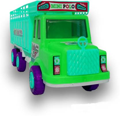 BCMP Goods Loader Vehicle Container 4 Wheel, Smooth Edges Big Storage Transport Cargo