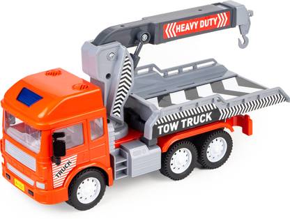 MY FIRST WHEELS Vehicle Assist Tow Truck Friction Powered Toying van Toy (77014)